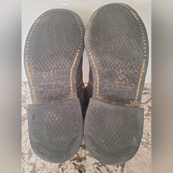 Truman waxed flesh boots 7D - Picture 11 of 11